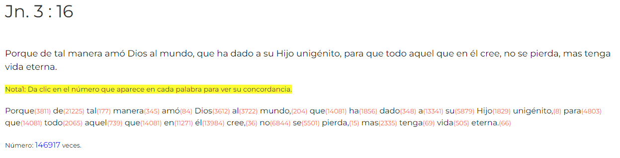 San Juan 3:16
