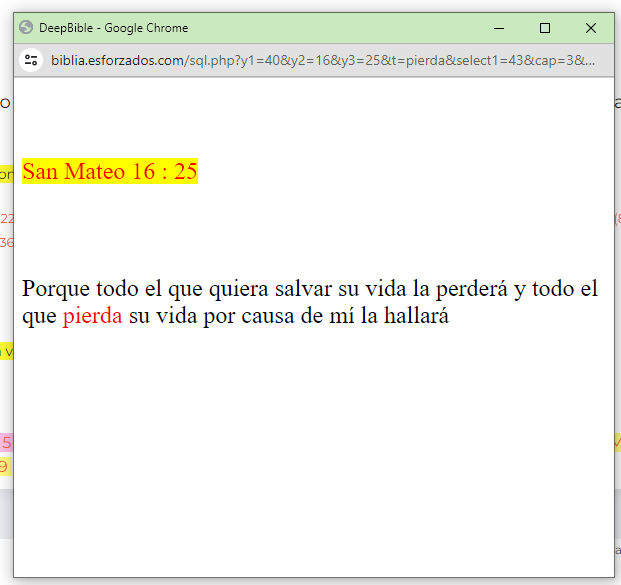 San Mateo 16:25